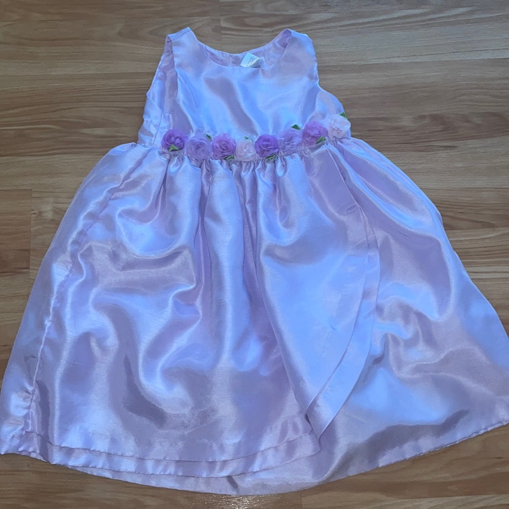 Light purple girls dressy dress.